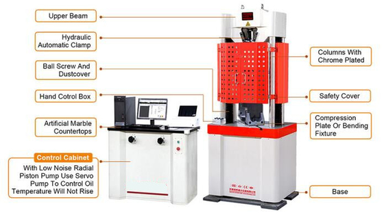 Hydraulic Power Universal Tensile / Compression / Bending / Shearing / Testing Machine Usage