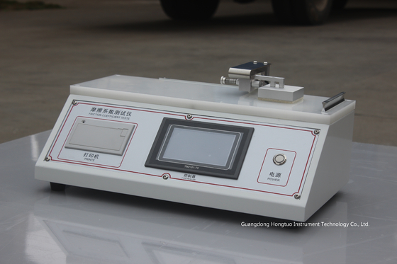 Laboratory Digital HDPE Film Friction Coefficient (COF) Tester