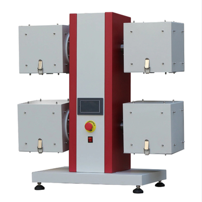 DH-YG511-IV ICI Fabric Piling and Snagging Tester Textile 4 Roll Box Pilling Friction Test Equipment