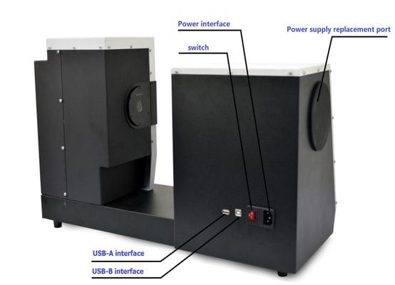 Color and Haze Meter Light Spectral Transmittance Measurement Hazemeter for Film Transparent Materials DH-CS-700