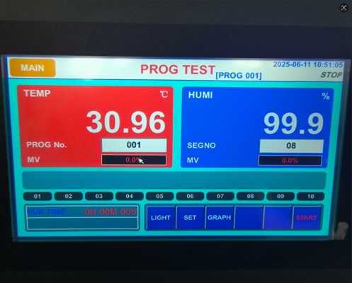 DH-408 Beautiful and Generous Appearance Testing Chamber Heating Humidifying Tester with Reliable Technical Principles