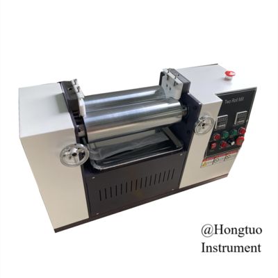 Desktop Rubber Mixing Machine [Electric Heating]，Rubber Kneader Equipment，Two Roll Mill Machine for PVC Silicone Rubber
