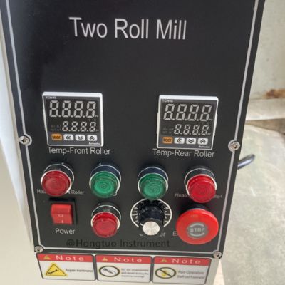 Desktop Rubber Mixing Machine [Electric Heating]，Rubber Kneader Equipment，Two Roll Mill Machine for PVC Silicone Rubber