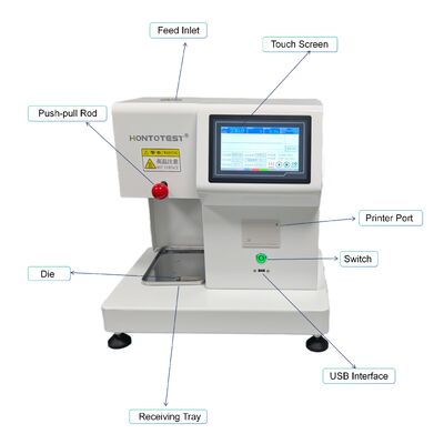 DH-LR-BP Melt Flow Index Tester High Precision MFR Tester PID Temp Control ASTM ISO GB Standard for Plastic Rubber Industry