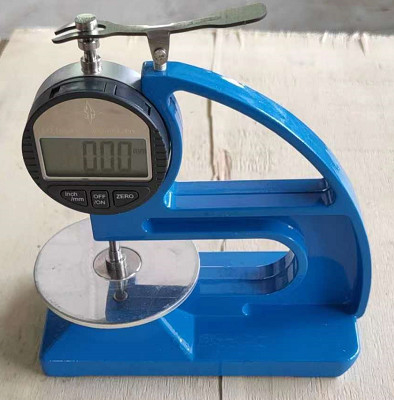 Rubber Thickness Tester, Portable Thickness Testing Machine for Rubber and Plastic