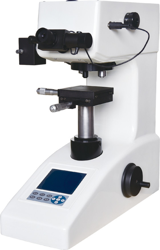 HVS-1000 Digital Display Manual Turret Type Vickers Hardness Tester, LCD Digital Display Hardness Testing Machine