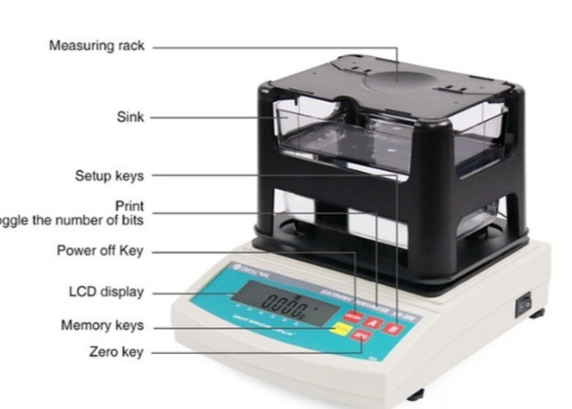 DH-900 Solids Density  Machine , Laboratory l Density Meter ,Electronic Digitai  Testing Equipment